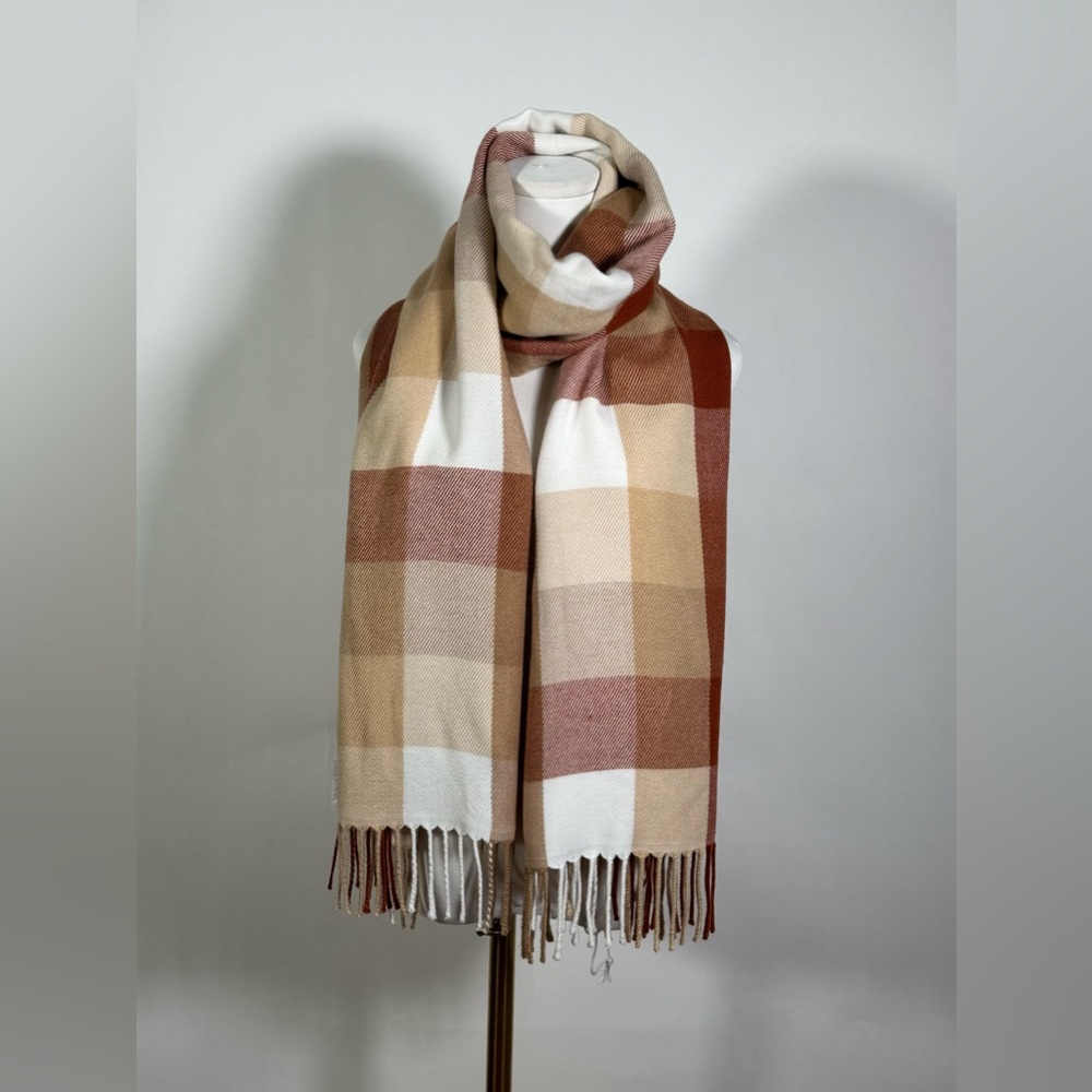 NWOT J. Crew Classic scarf. Perfect Christmas gift. - Picture 4 of 4